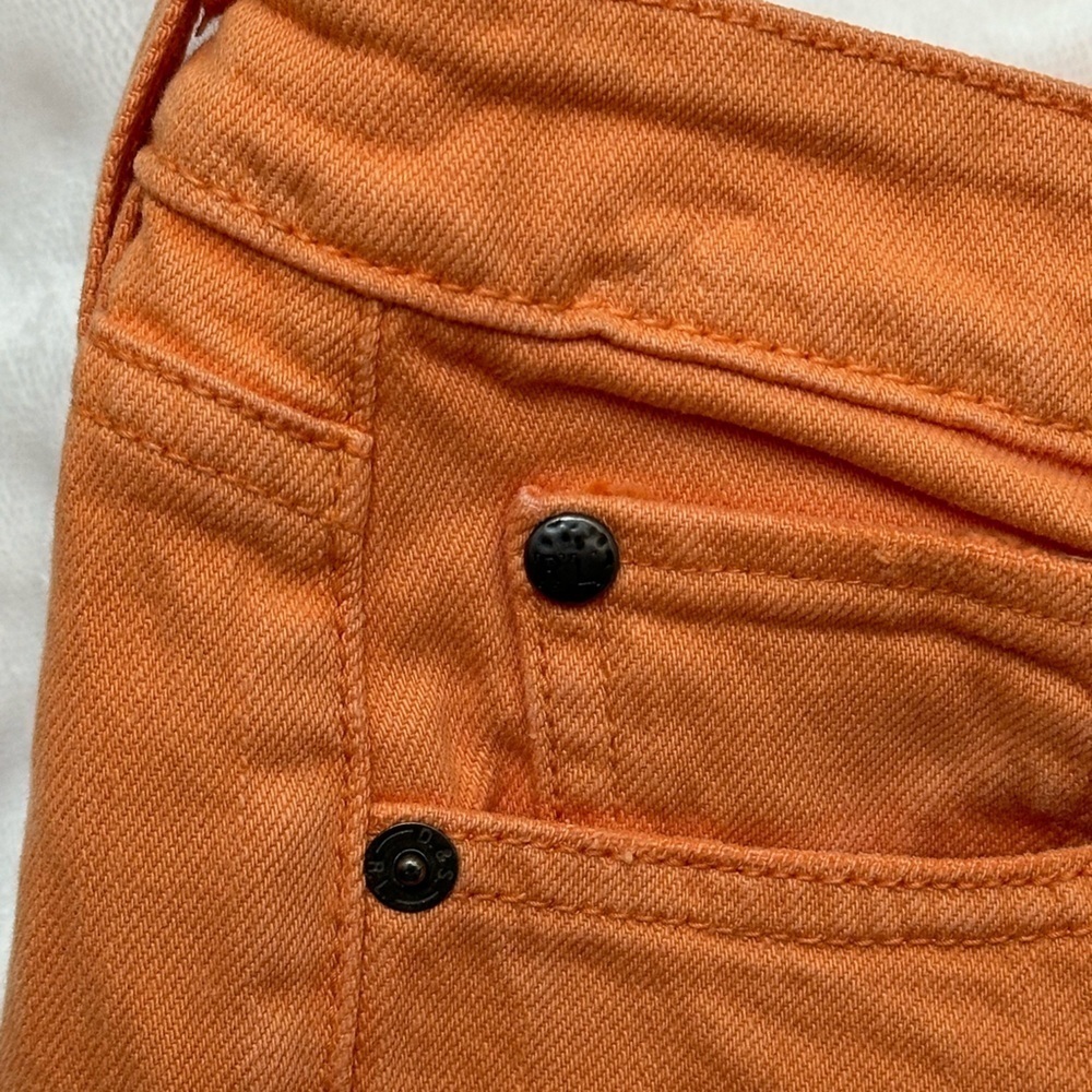 Ralph Lauren Denim & Supply Orange Cropped Jeans - Picture 11 of 13